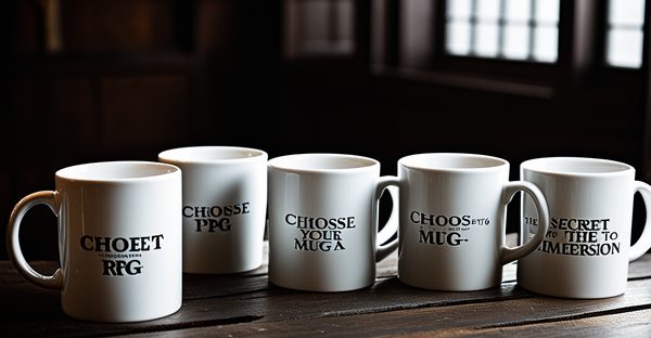 Choisissez votre chope : le secret d'une immersion jdr réussie